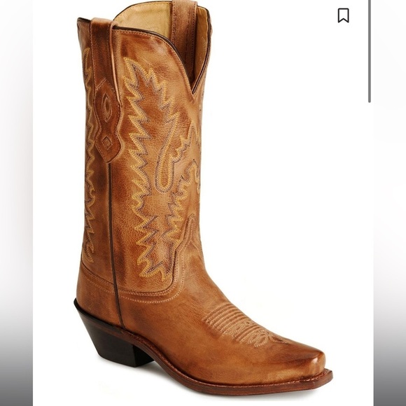 Old West JAMA WOMEN'S SNIP TOE FASHION BOOTS size 8.5 Horse Girl - Picture 1 of 8